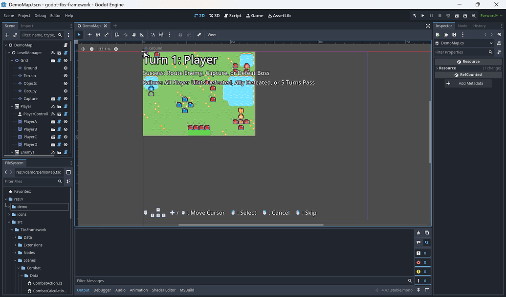 Turn-Based Strategy Framework for Godot - In Development - Godot Forum