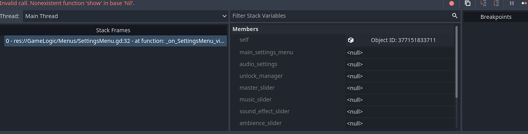@OnReady Returning Null - Programming - Godot Forum