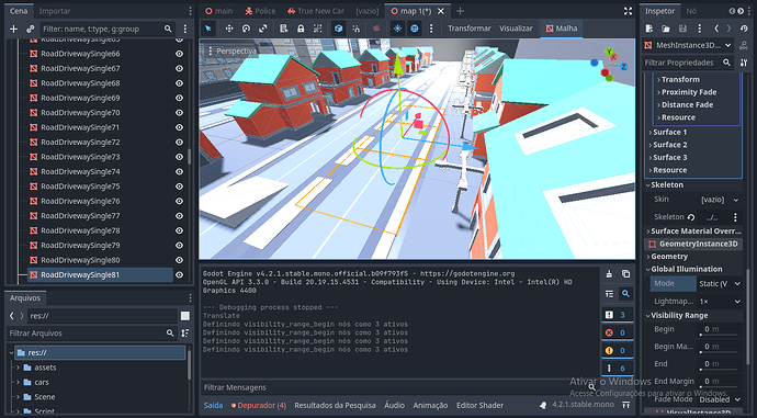 Bug Light Inside Godot