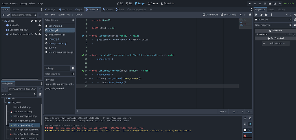 Code For Creating Shooter Game Html Code How to optimize my shooting code? - Programming - Godot Forum