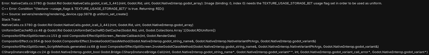 Compositor | Usage differences between GDScript and C#? - Shaders ...
