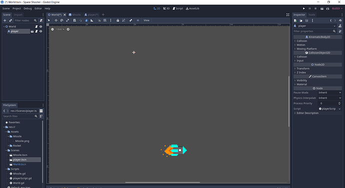 (_) World.tscn - Space Shooter - Godot Engine 17-10-2024 14_08_46