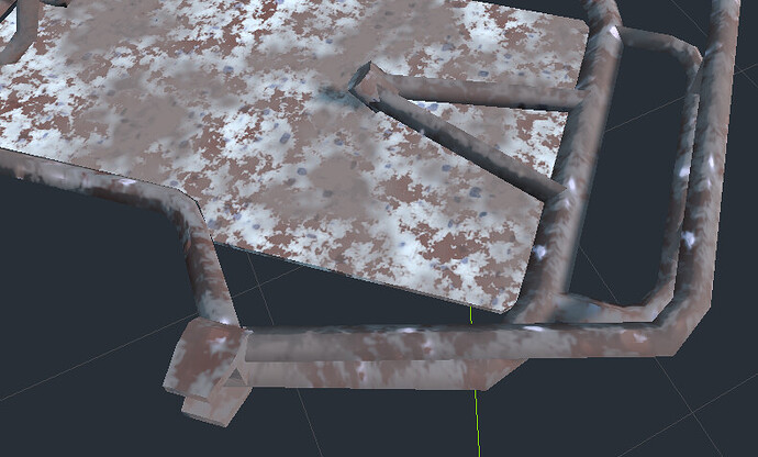 concept visualization of scratches, rust, and dirt buildup