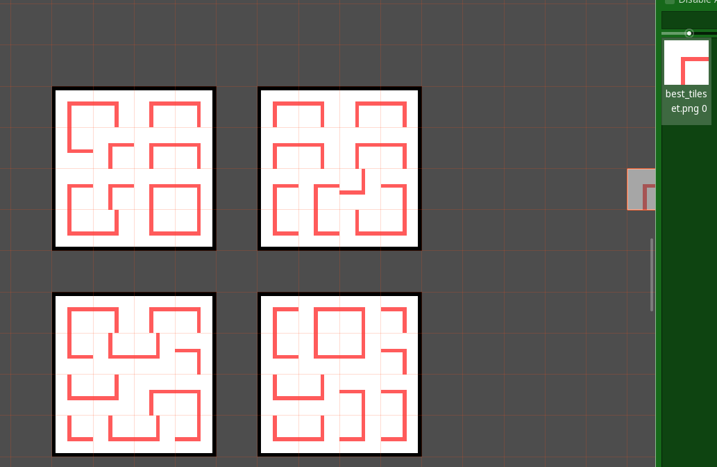 How tiles align
