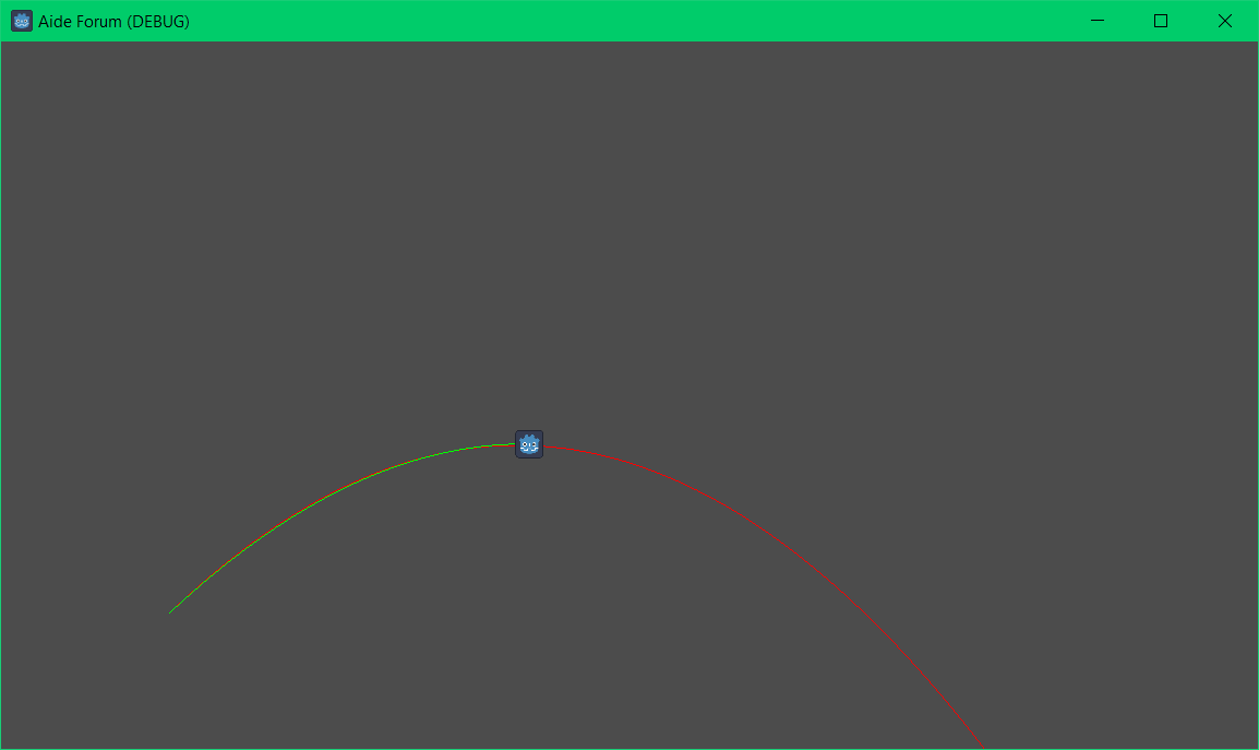 Add Line2D showing a RigidBody2D's intended travel path - Physics ...