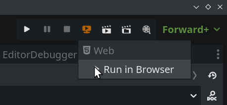 Remote Debug Button
