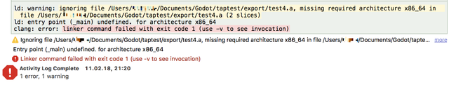Xcode Error