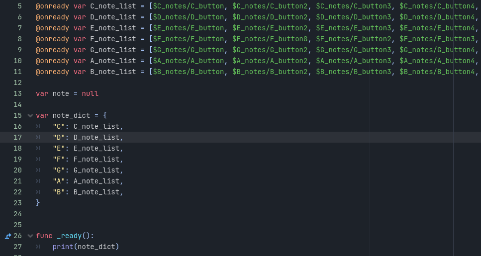 List of nodes in a dictionary always returns null - Programming - Godot ...