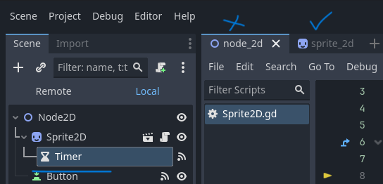 It work one time and it won't again - Help - Godot Forum