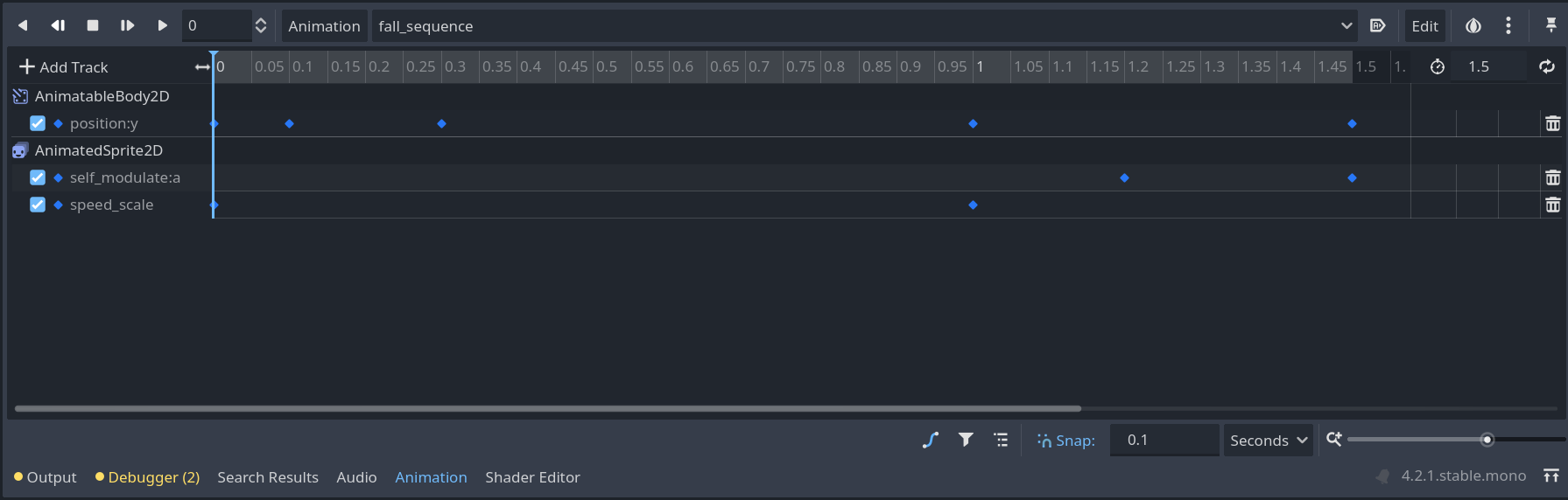 How to reduce animation time in AnimationPlayer - Animation - Godot Forum