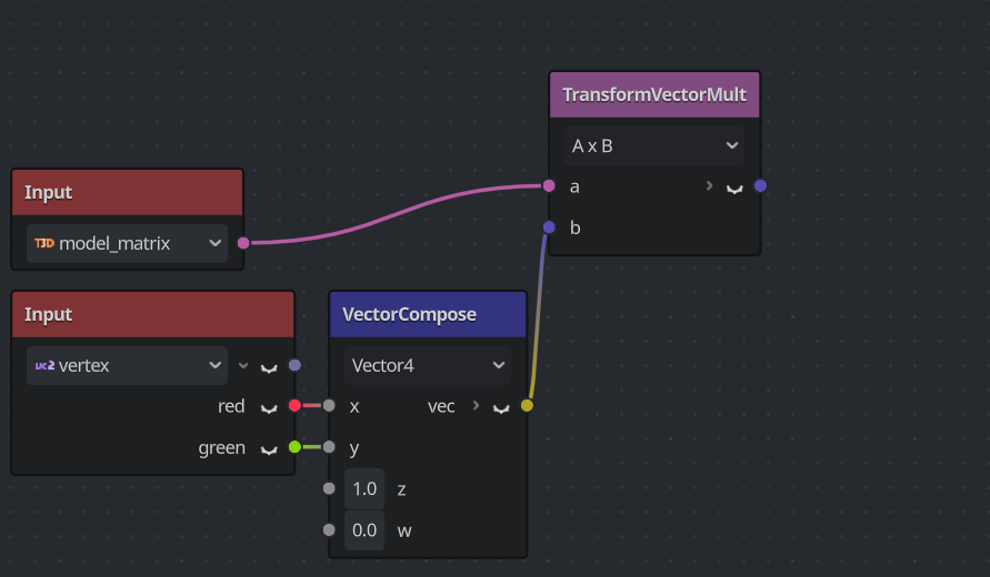 Visual shader - how to create a pramater in Vertex for use in Fragment ...