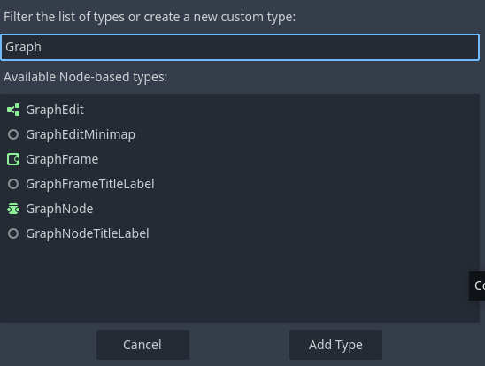Where is the GraphElement Theme type? - UI - Godot Forum