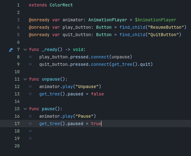 Having issues with pause menu - Help - Godot Forum