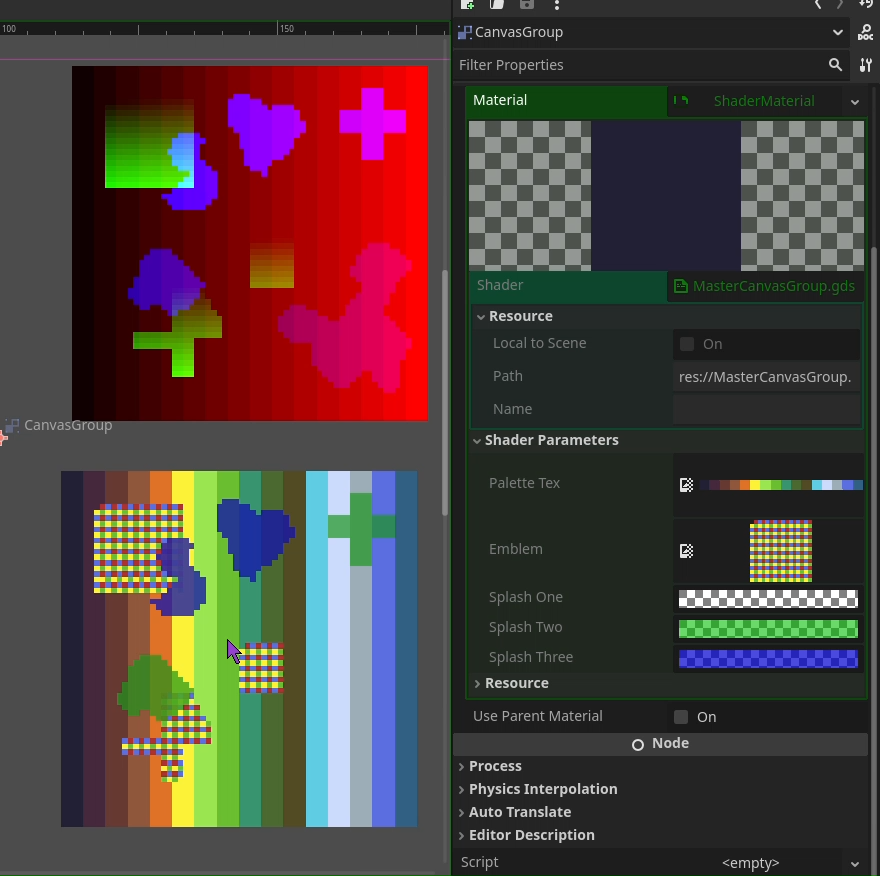 Strange Tearing using a shader on polygons on a Canvas Group with ...