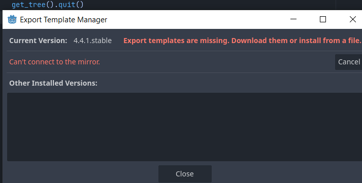 Exporting my game - Help - Godot Forum