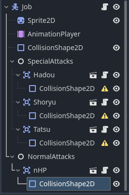Collider does not move or scale with parent character - Help - Godot Forum