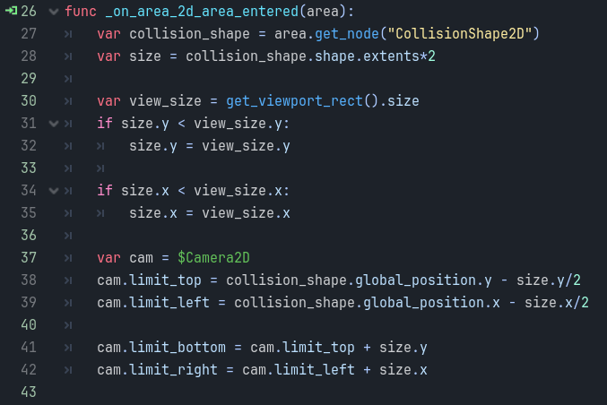 2D Area2d roombased camera system not working - Help - Godot Forum