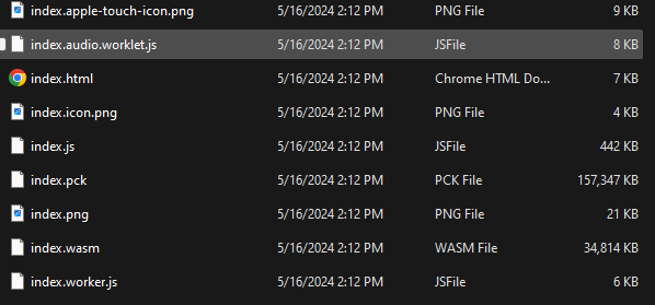 My web exported game does not work - Help - Godot Forum