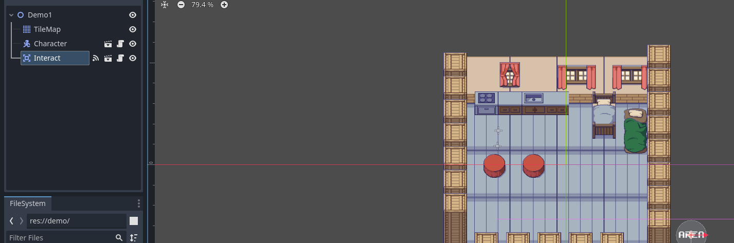 My game and scene is different - Help - Godot Forum