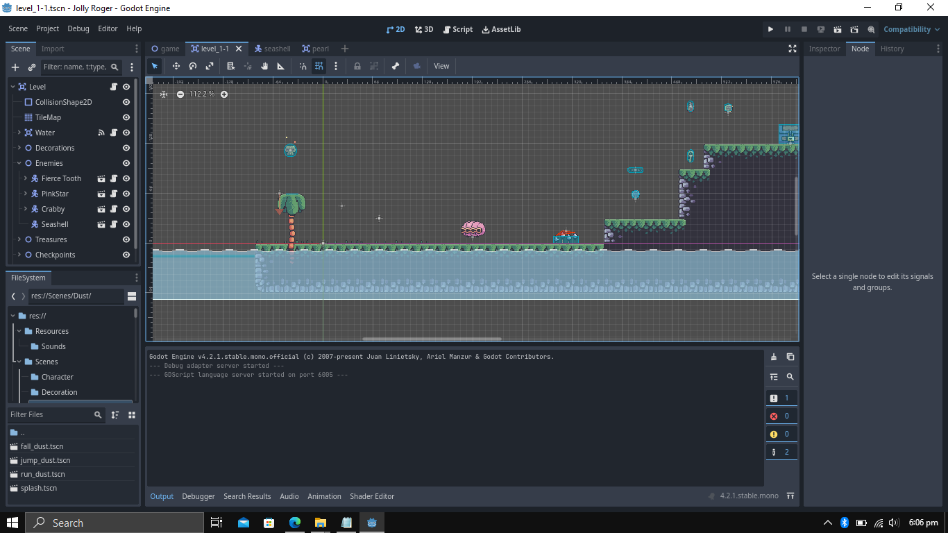 Character Disappeared - Help - Godot Forum