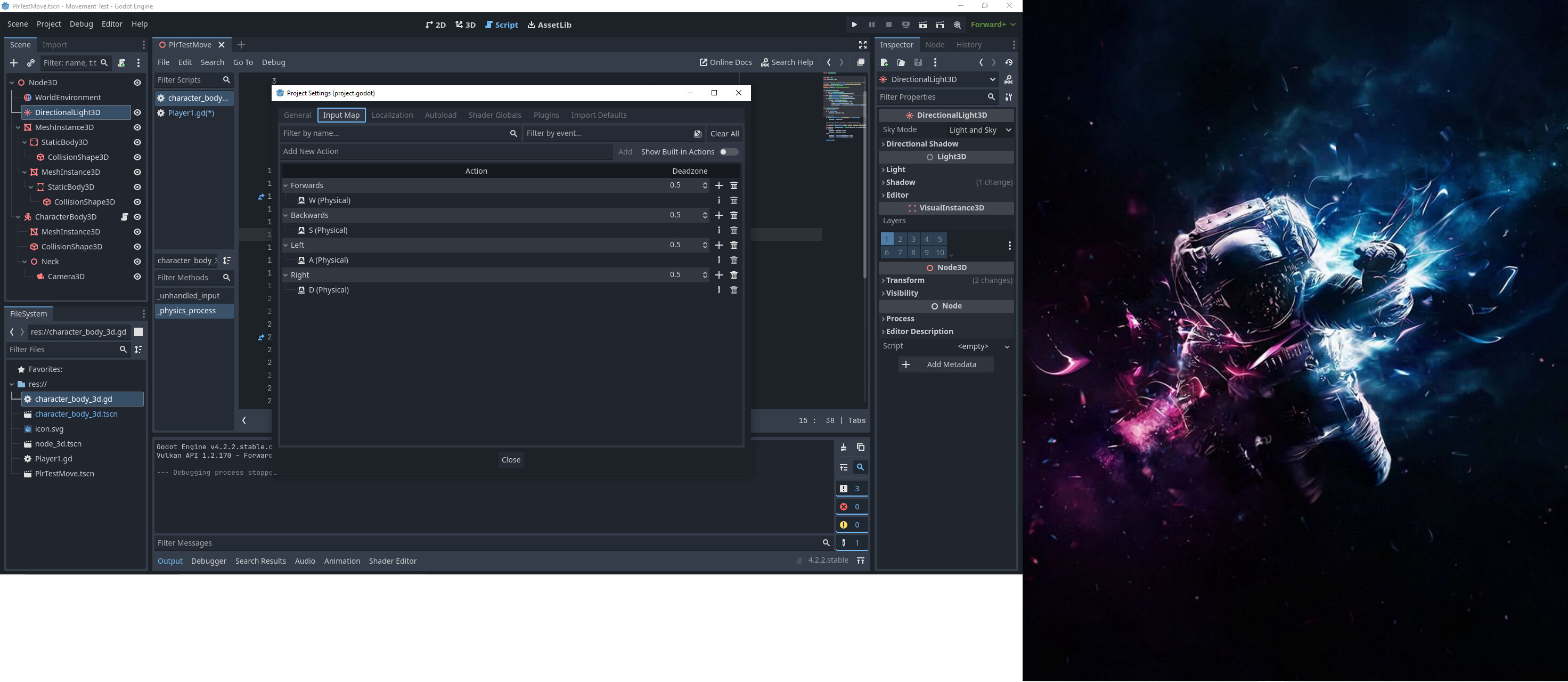 My 3d movement is not... y'know, moving? - Help - Godot Forum