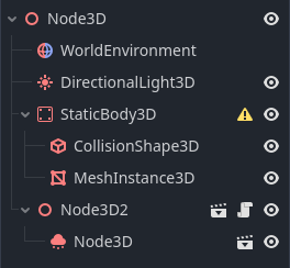 Children not following Player node - Help - Godot Forum