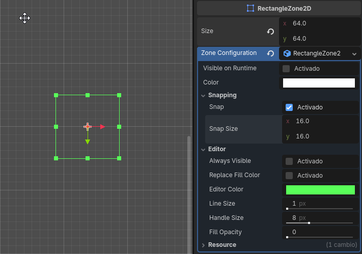 Snap to grid, customizable for each node