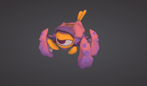 little-crab-walking