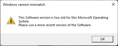 Windows-Version-Mismatch-Error