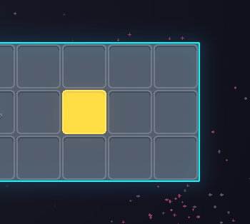 A gloss over the tiles on level load, and then seeing a meteor crash into the spaceship, leaving a hole to be plugged.