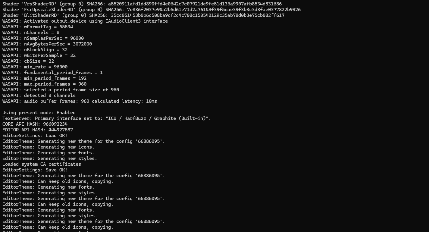 godot repeating error