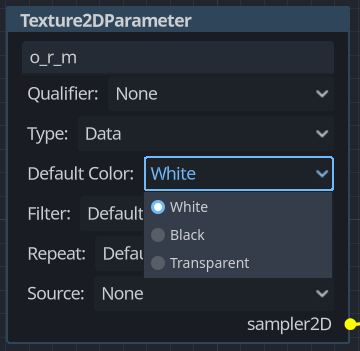 Visual Shader Graph Set Default Texture to specific value - Help ...