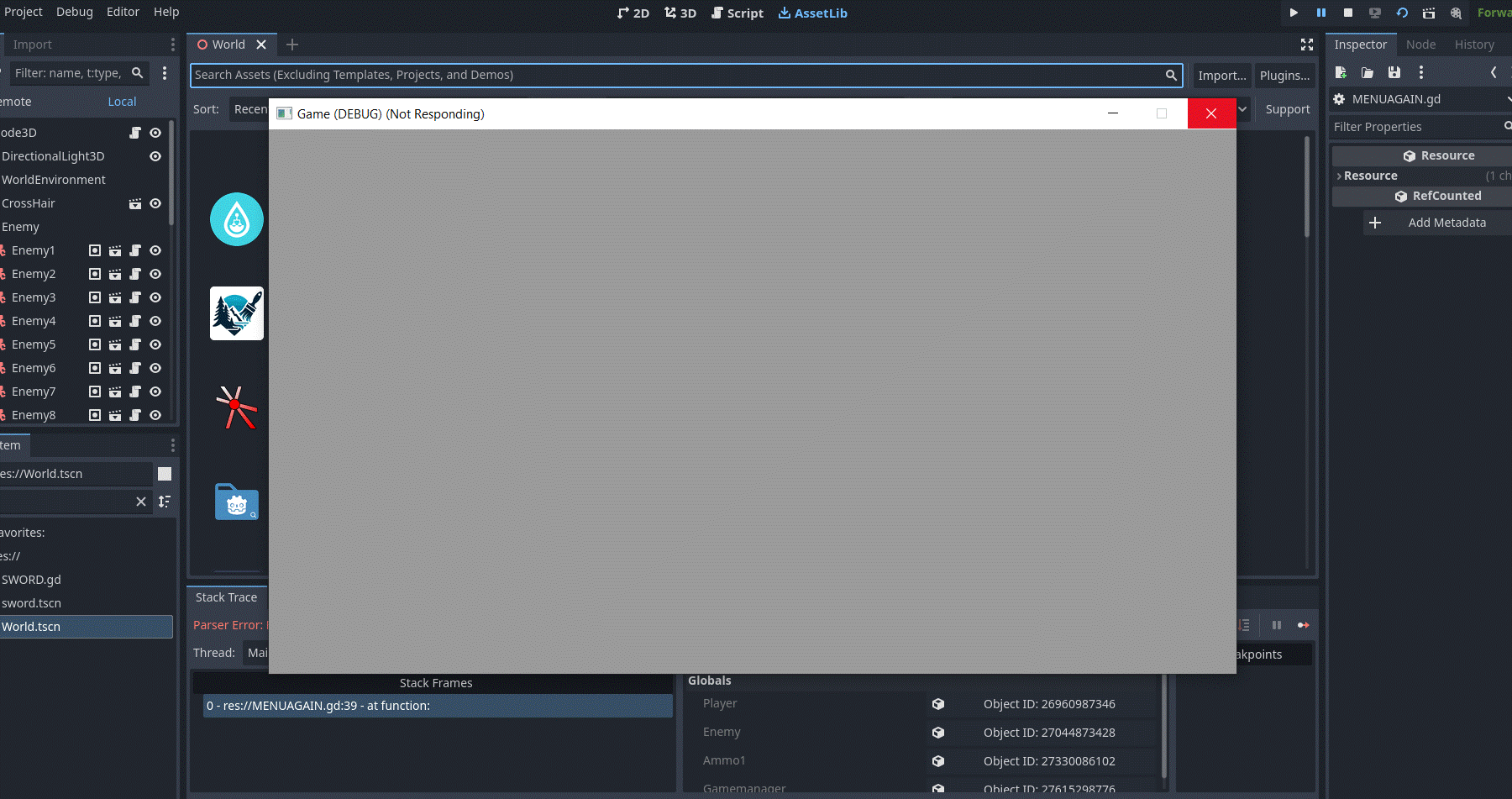 Web editor export doesn't work on the app - Help - Godot Forum
