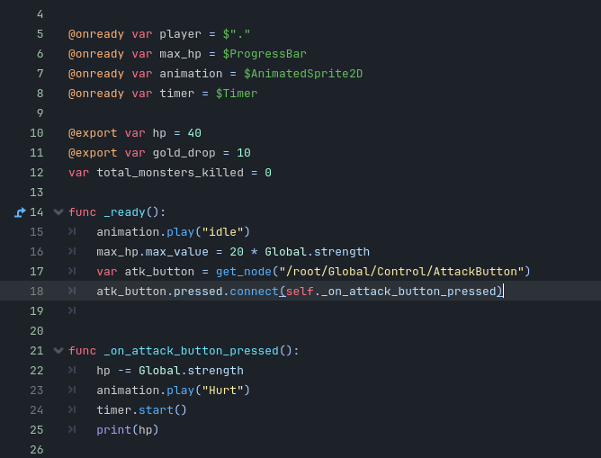 How to connect a button signal to a new spawned enemy? - Help - Godot Forum