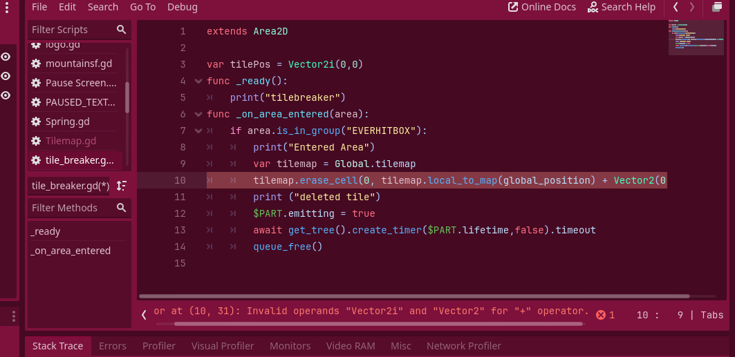 Need help with tilemap refrencing errior - Page 4 - Help - Godot Forum