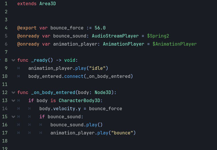 Spring bounce problem - Help - Godot Forum
