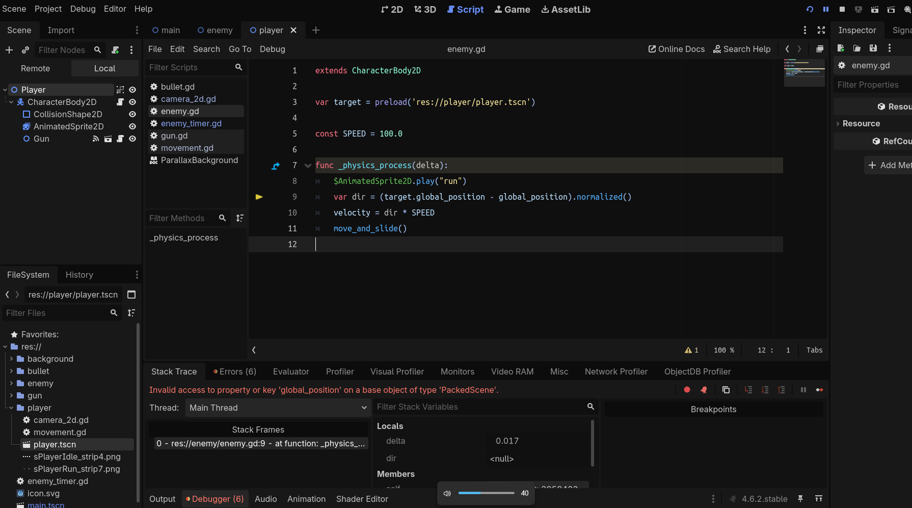 Can't load player data to nodes in other scenes - Help - Godot Forum