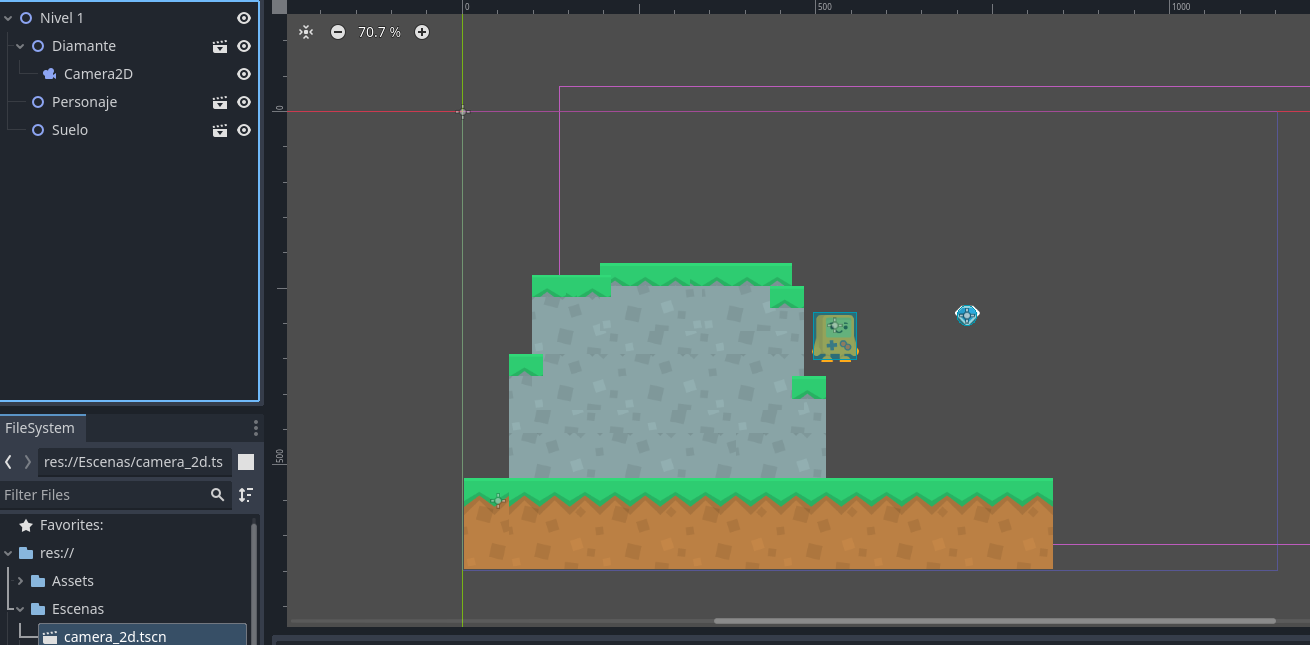 Camera not working properly - Physics - Godot Forum